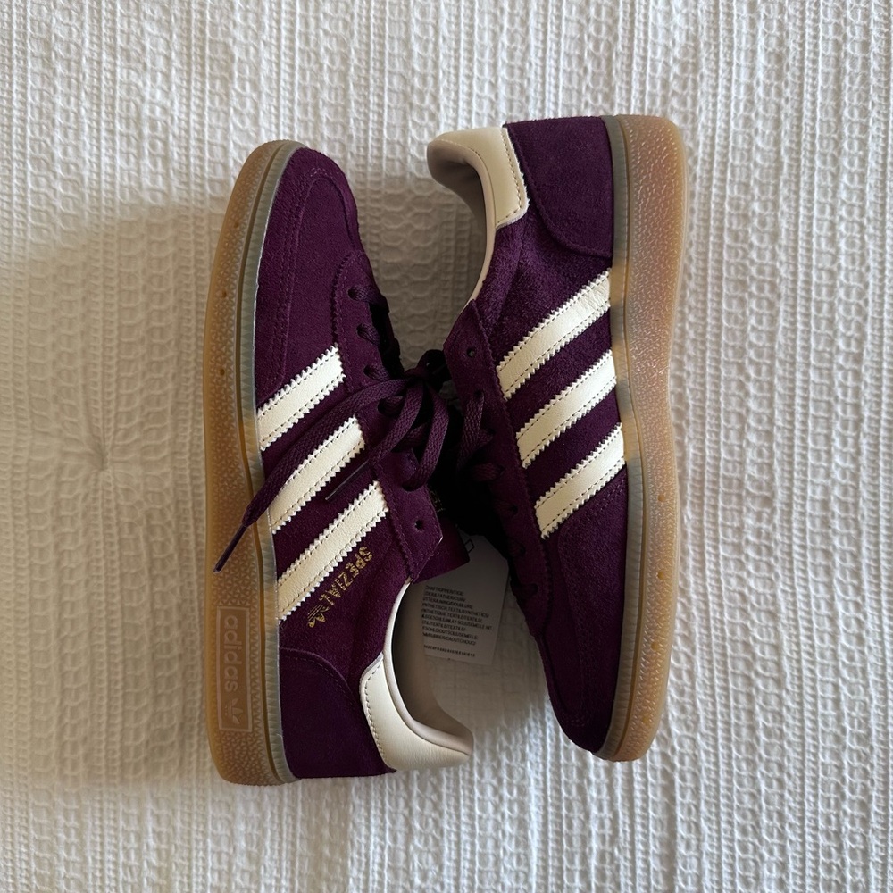 NWT Adidas Handball Spezial Maroon / Cream